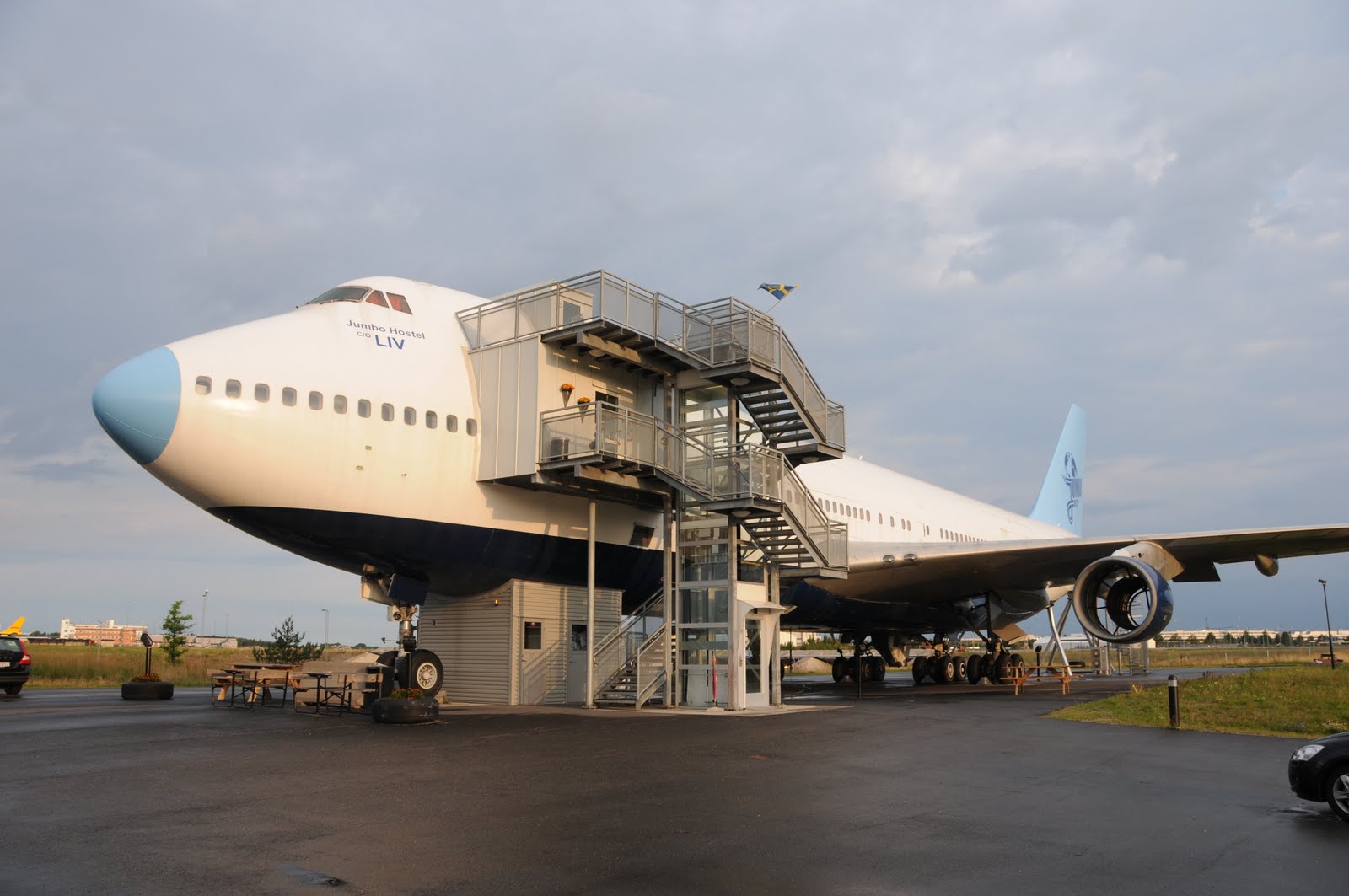 فندق الطائرة بالسويد 1