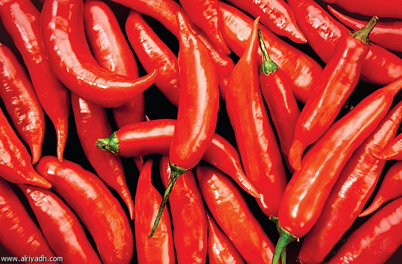 الفلفل الأحمر الحار