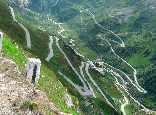 Stelvio Pass Road, Italy