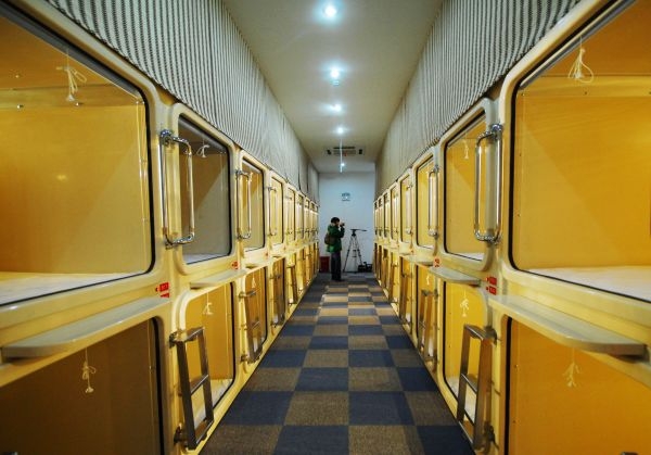 فندق الكبسولة باليابان 3