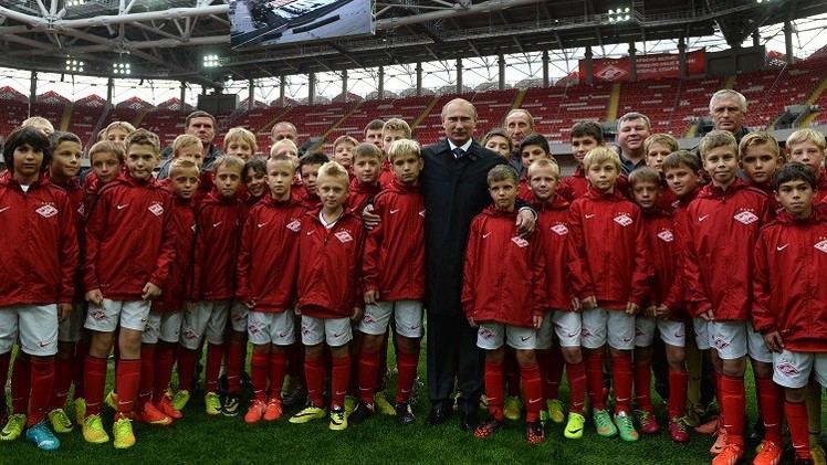 The new stadium for the Russian team Spartak 1