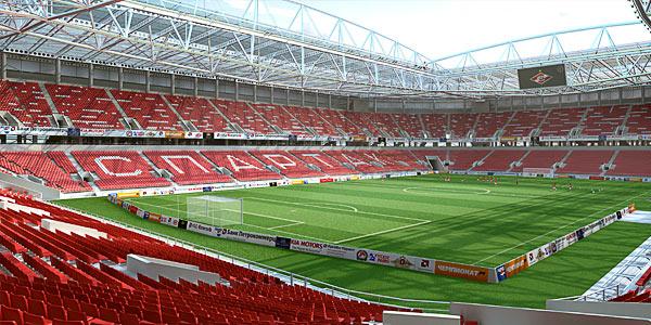 The new stadium for the Russian team Spartak 3