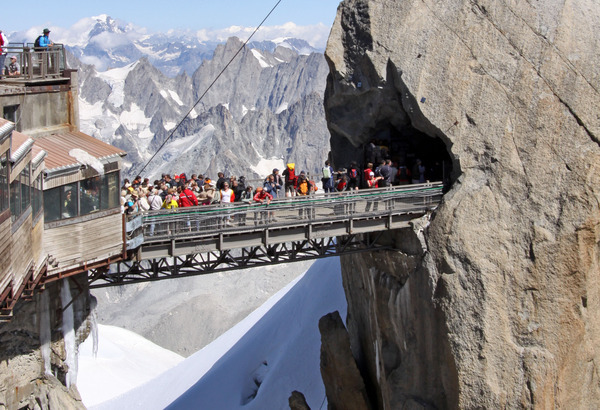 Aiguille du Midi Bridge, France 1