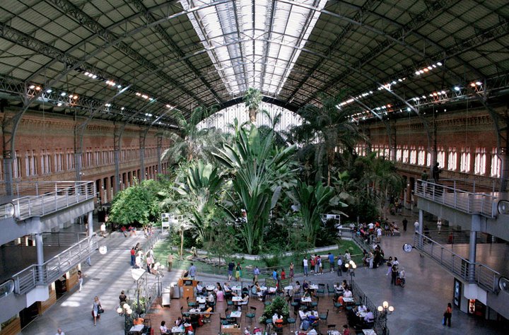 Spain - Madrid- Atocha Train Station 2