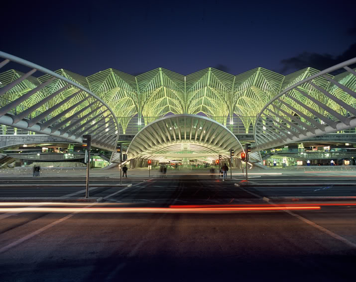 Lisbon - Oriente railway station 1
