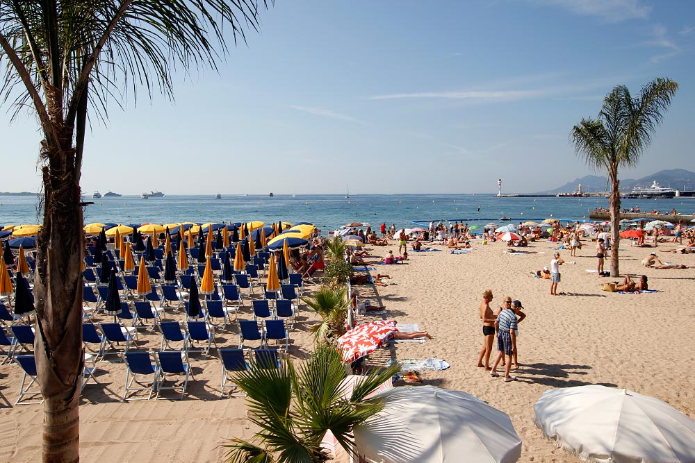 Cannes Beaches, La Croisette
