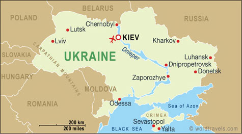 اوكرانيا بالانجليزي عاصمة كيف تبدو