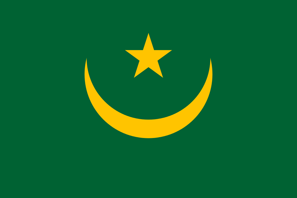 علم دولة موريتانيا