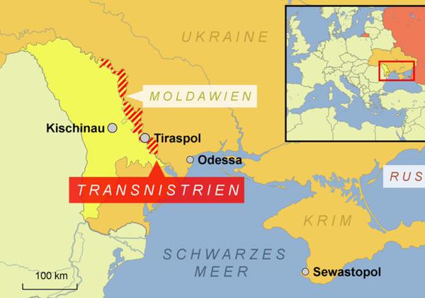 خريطة ترانسنيستريا