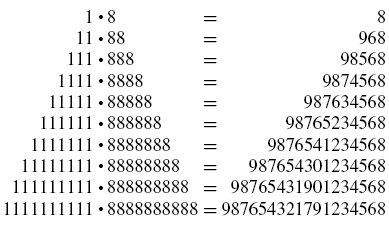من عجائب الرقم 8